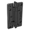 KwikFit&trade; - Polymer  Non Self-Closing (Black) - KF3P  Sold in Pairs