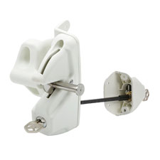 LokkLatch&reg; Deluxe (White) - LLDABW-K  DISCONTINUED PRODUCT!!ONLY 2 LEFT IN STOCK
