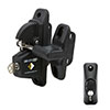 LokkLatch&reg; PRO SL (Black) - LLP1S-K   Keyed Different   DISCONTINUED ITEM!! Product Re-designed (CLICK HERE)