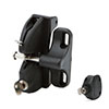 LokkLatch&reg; Series 2 w/EAK, Round Post (Black) - LLABRND  DISCONTINUED PRODUCT!!ONLY 1 LEFT IN STOCK  Product Re-designed (CLICK HERE)