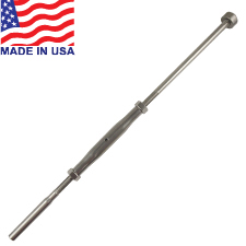 Classic Handy Crimp Button End Turnbuckles (Short Barrel) (3/16") (3-1/2" Post) - 27-412-10FS-L 