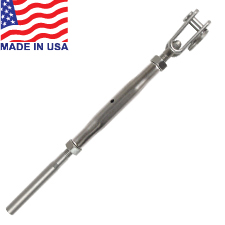 Classic Handy Crimp Toggle Jaw Turnbuckles (Short Barrel) (3/16") - 27-412S 