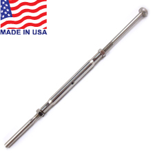 Traditional Handy Crimp Termination Stud Turnbuckle - 3/16" 