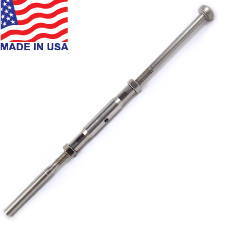 Traditional Handy Crimp  Termination Stud Turnbuckles (Short Barrel) - 3/16" - 14TT2CLL316TS 