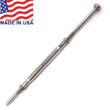 Traditional Termination Stud Turnbuckle - 1/8" - 14TTLL18TS4 