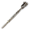 Traditional Toggle Jaw Turnbuckle (Short Barrel) - 3/16" - 14TT2LL316A 