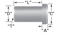 Termination Stud Cap Schematic