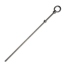 1/4" x 12" Stainless Steel Eye Bolt w/ Eye Nut