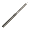 Handy Crimp Lag Stud w/ Wrench Flats  - 3/16" 