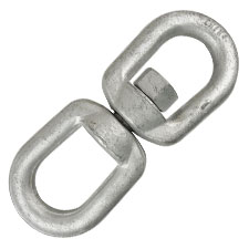 Galvanized Eye & Eye Swivel - 1 1/4" 