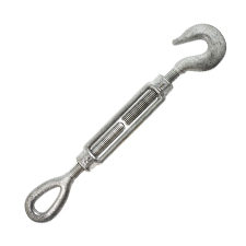 Hook & Eye Turnbuckles 3/4" x 6" (Galvanized)