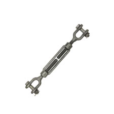 Jaw & Jaw Turnbuckles 1" x 6" (Galvanized)